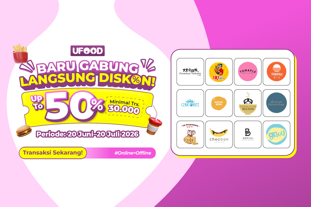 Baru Gabung Langsung Diskon up to 50%